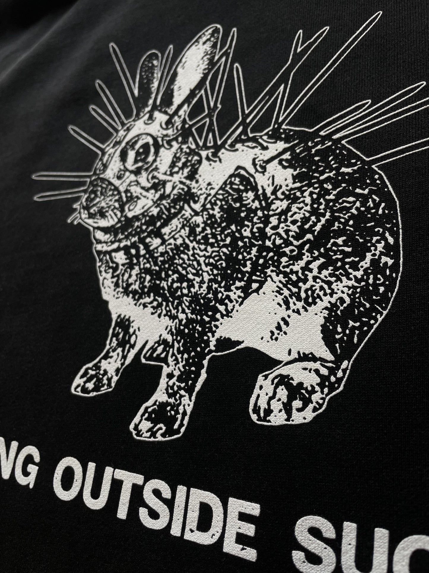 GOING OUTSIDE SUCKS HOODIE